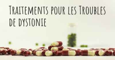 Traitements pour les Troubles de dystonie