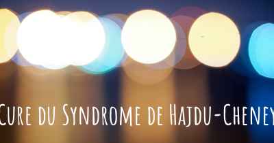 Cure du Syndrome de Hajdu-Cheney