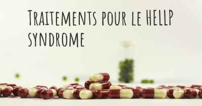 Traitements pour le HELLP syndrome