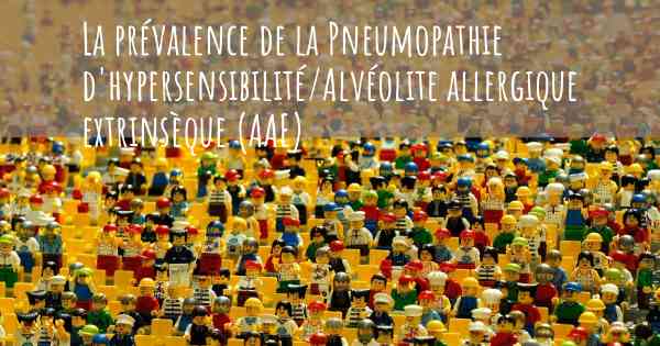 La prévalence de la Pneumopathie d'hypersensibilité/Alvéolite allergique extrinsèque (AAE)