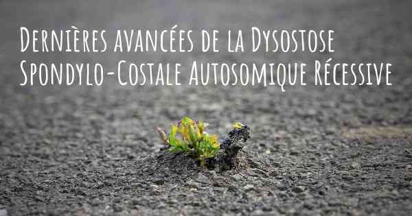 Dernières avancées de la Dysostose Spondylo-Costale Autosomique Récessive