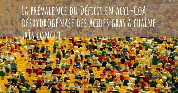 La prévalence du Déficit en acyl-CoA déshydrogénase des acides gras à chaîne très longue