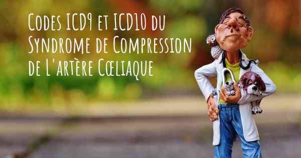 Codes ICD9 et ICD10 du Syndrome de Compression de L'artère Cœliaque