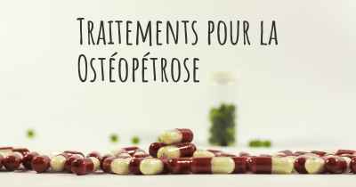 Traitements pour la Ostéopétrose