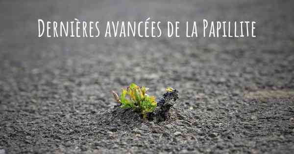 Dernières avancées de la Papillite