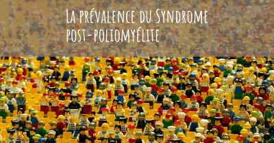 La prévalence du Syndrome post-poliomyélite