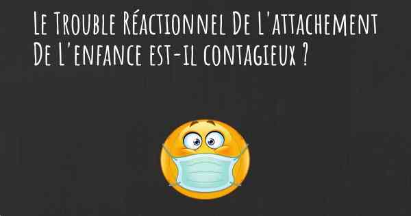 Le Trouble Réactionnel De L'attachement De L'enfance est-il contagieux ?