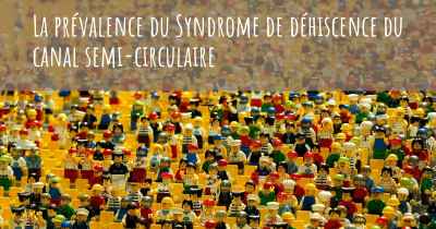 La prévalence du Syndrome de déhiscence du canal semi-circulaire