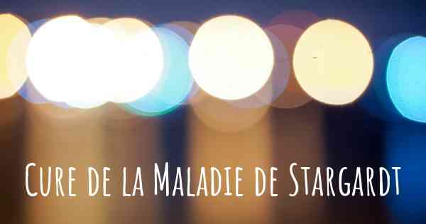 Cure de la Maladie de Stargardt