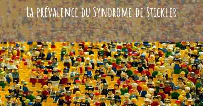 La prévalence du Syndrome de Stickler