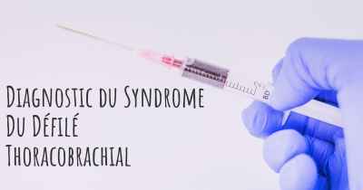 Diagnostic du Syndrome Du Défilé Thoracobrachial