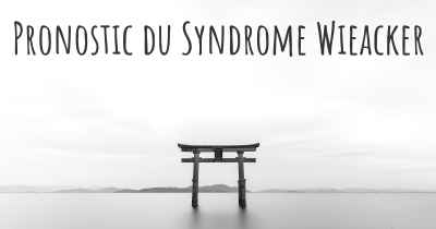 Pronostic du Syndrome Wieacker