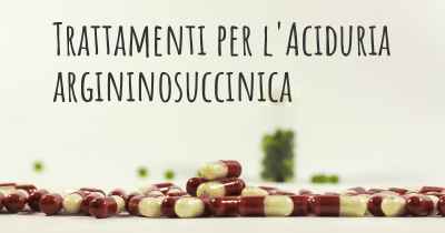 Trattamenti per l'Aciduria argininosuccinica