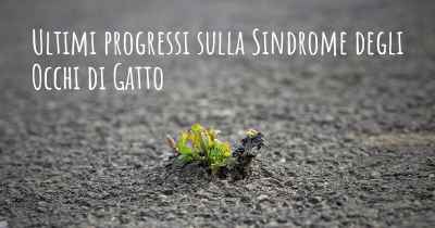 Ultimi progressi sulla Sindrome degli Occhi di Gatto