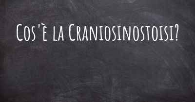 Cos'è la Craniosinostoisi?
