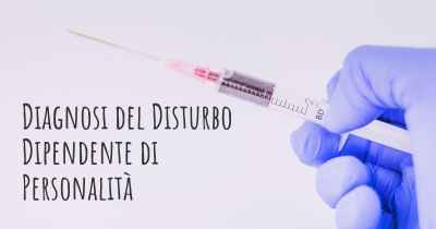 Diagnosi del Disturbo Dipendente di Personalità