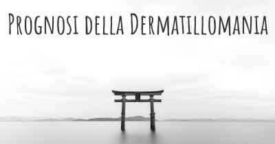 Prognosi della Dermatillomania