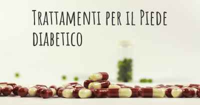 Trattamenti per il Piede diabetico