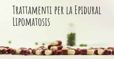 Trattamenti per la Epidural Lipomatosis