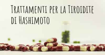 Trattamenti per la Tiroidite di Hashimoto