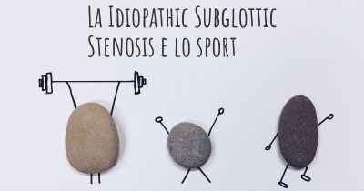 La Idiopathic Subglottic Stenosis e lo sport