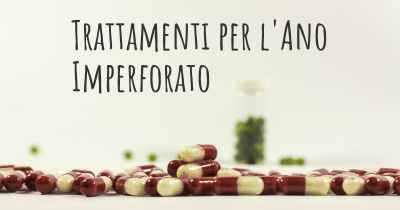 Trattamenti per l'Ano Imperforato