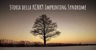 Storia della KCNK9 Imprinting Syndrome