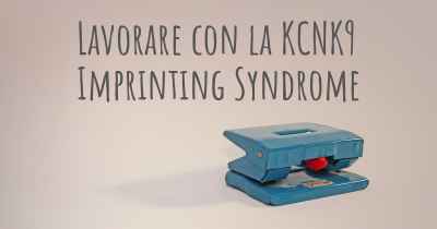 Lavorare con la KCNK9 Imprinting Syndrome