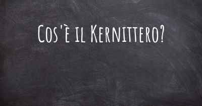 Cos'è il Kernittero?