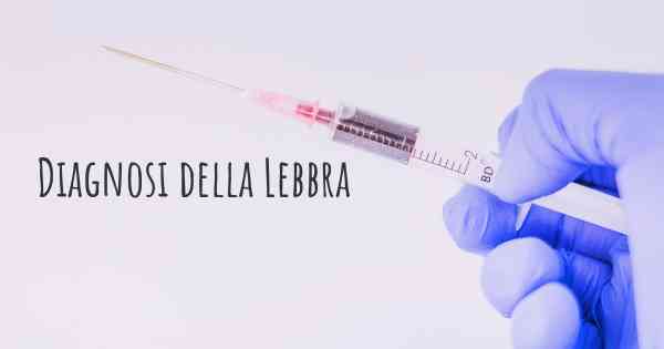 Diagnosi della Lebbra