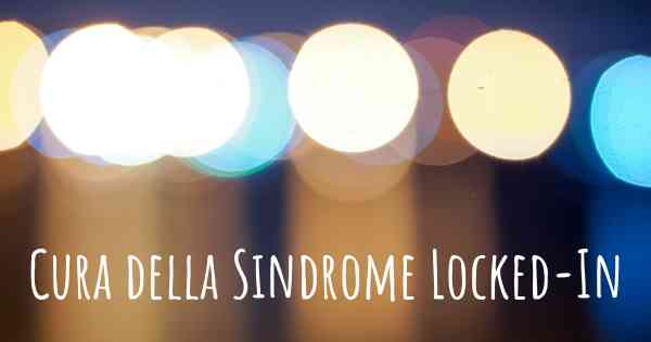 Cura della Sindrome Locked-In