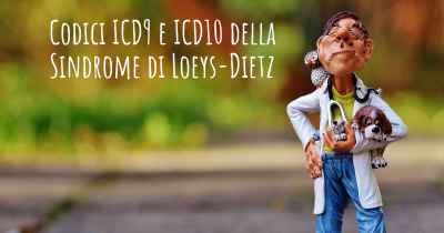 Codici ICD9 e ICD10 della Sindrome di Loeys-Dietz