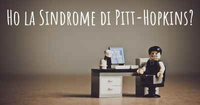 Ho la Sindrome di Pitt-Hopkins?