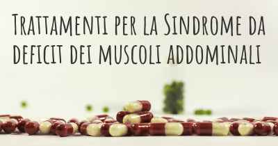 Trattamenti per la Sindrome da deficit dei muscoli addominali