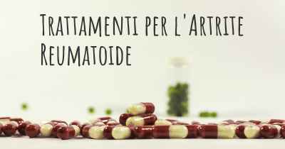 Trattamenti per l'Artrite Reumatoide