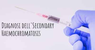 Diagnosi dell'Secondary Haemochromatosis