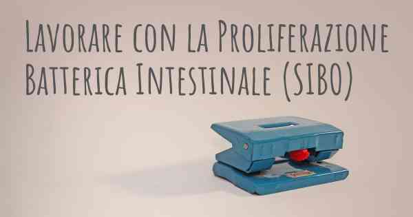 Lavorare con la Proliferazione Batterica Intestinale (SIBO)