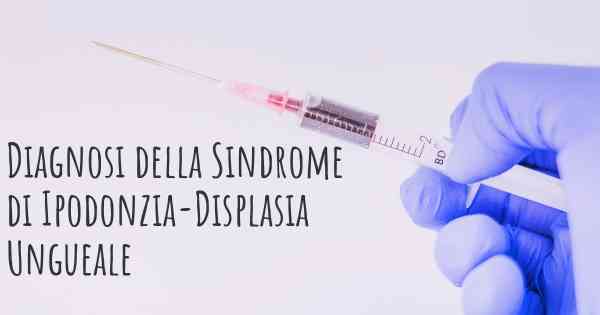 Diagnosi della Sindrome di Ipodonzia-Displasia Ungueale