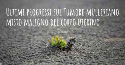 Ultimi progressi sul Tumore mülleriano misto maligno del corpo uterino