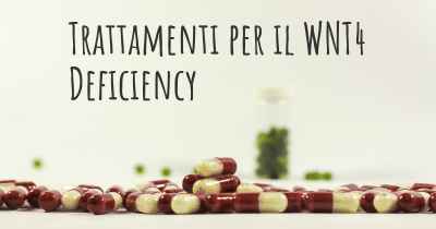 Trattamenti per il WNT4 Deficiency