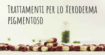 Trattamenti per lo Xeroderma pigmentoso