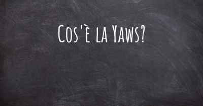 Cos'è la Yaws?