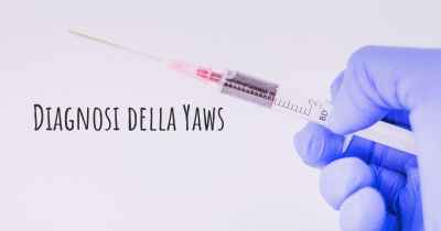 Diagnosi della Yaws