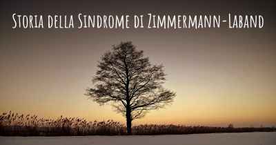Storia della Sindrome di Zimmermann-Laband