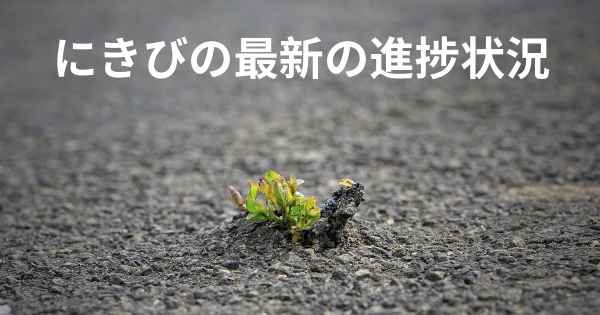 にきびの最新の進捗状況