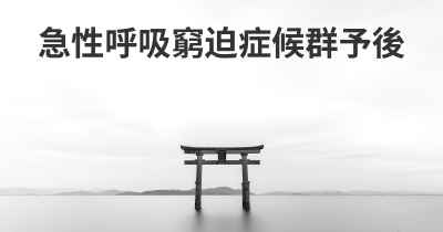 急性呼吸窮迫症候群予後