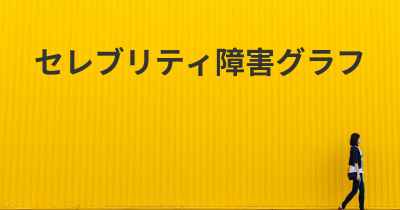 セレブリティ障害グラフ