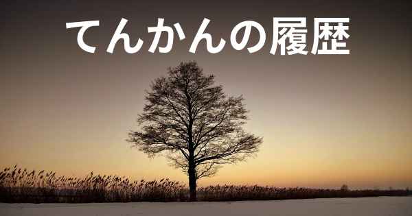 てんかんの履歴