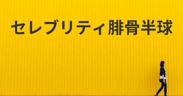 セレブリティ腓骨半球