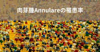 肉芽腫Annulareの罹患率